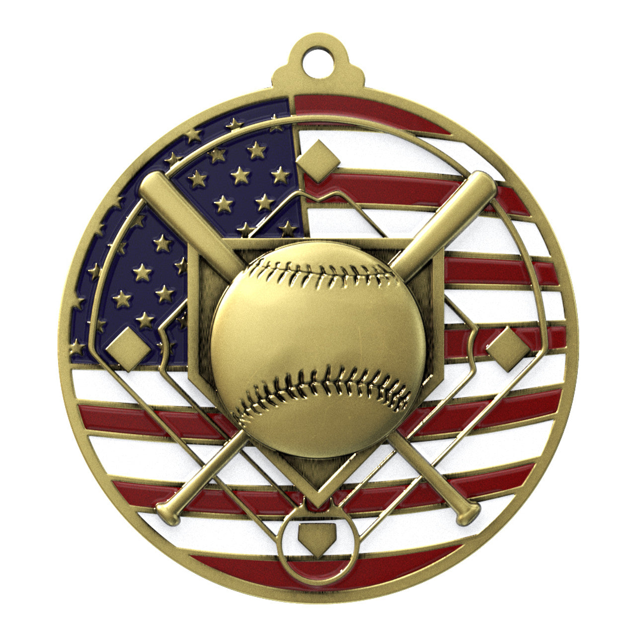 Patriotic Baseball