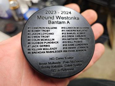 Custom Hockey Pucks