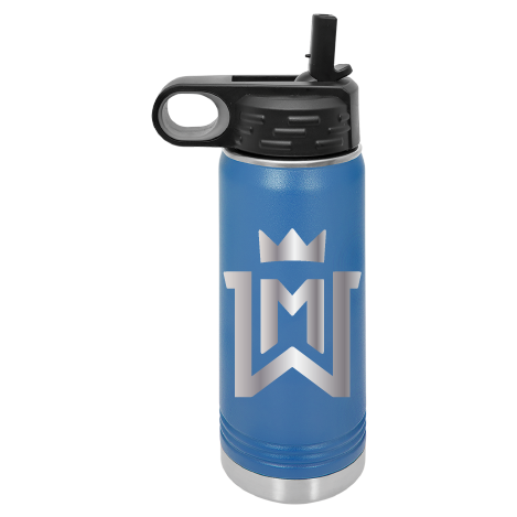 WM 20oz Water Bottle W/ Flip Lid