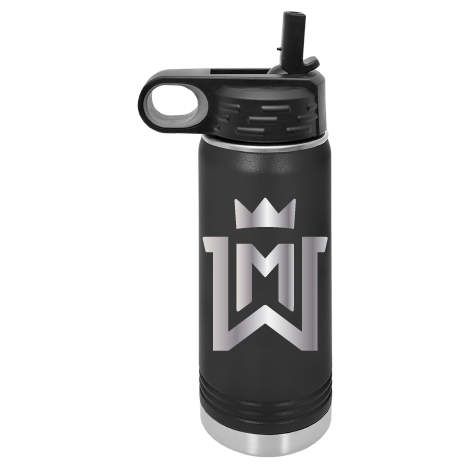 WM 20oz Water Bottle W/ Flip Lid