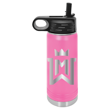 WM 20oz Water Bottle W/ Flip Lid