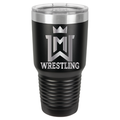 WM Wrestling Champion 30oz Tumber W/ Slider