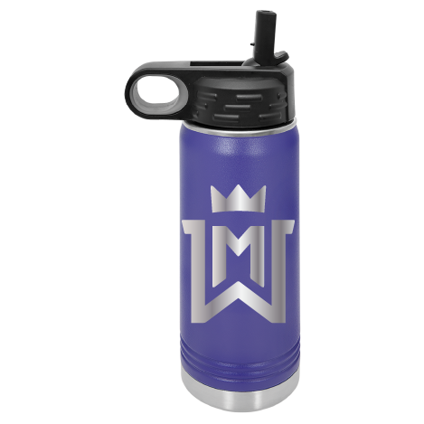 WM 20oz Water Bottle W/ Flip Lid