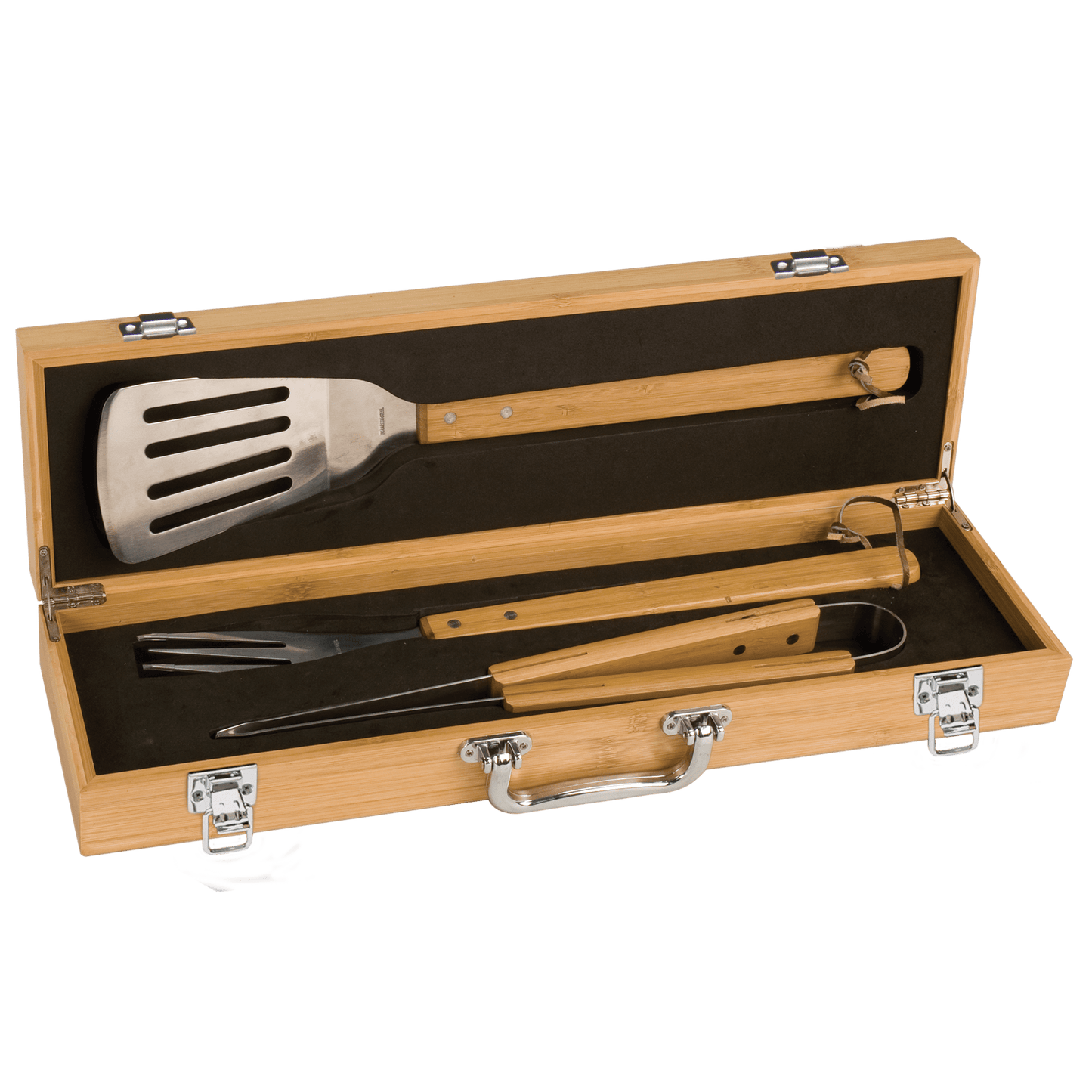 3-Piece Bamboo BBQ Set - Halstead