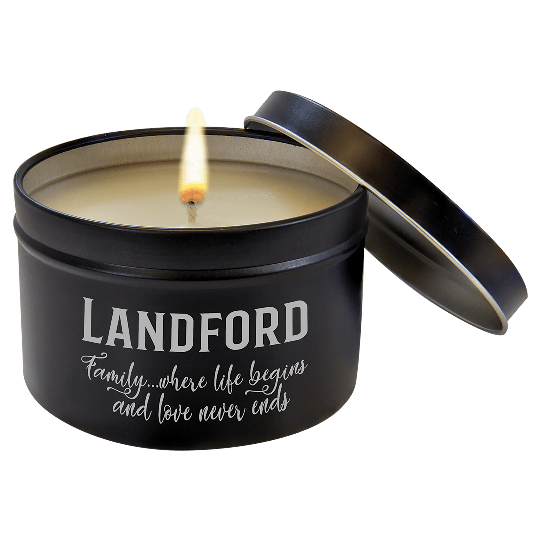 Tin Scented Candle - 8oz - Halstead