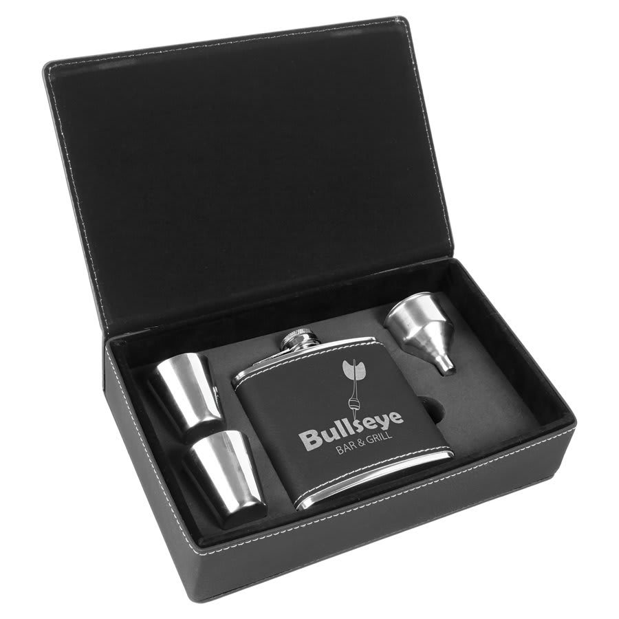 6 oz. Flask Gift Set - Halstead