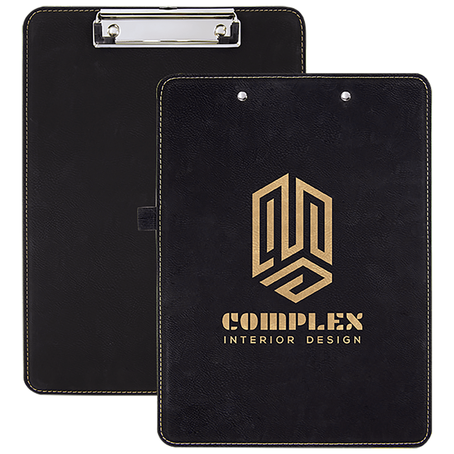 9 x 12.5 LEatherette Clipboard - Halstead