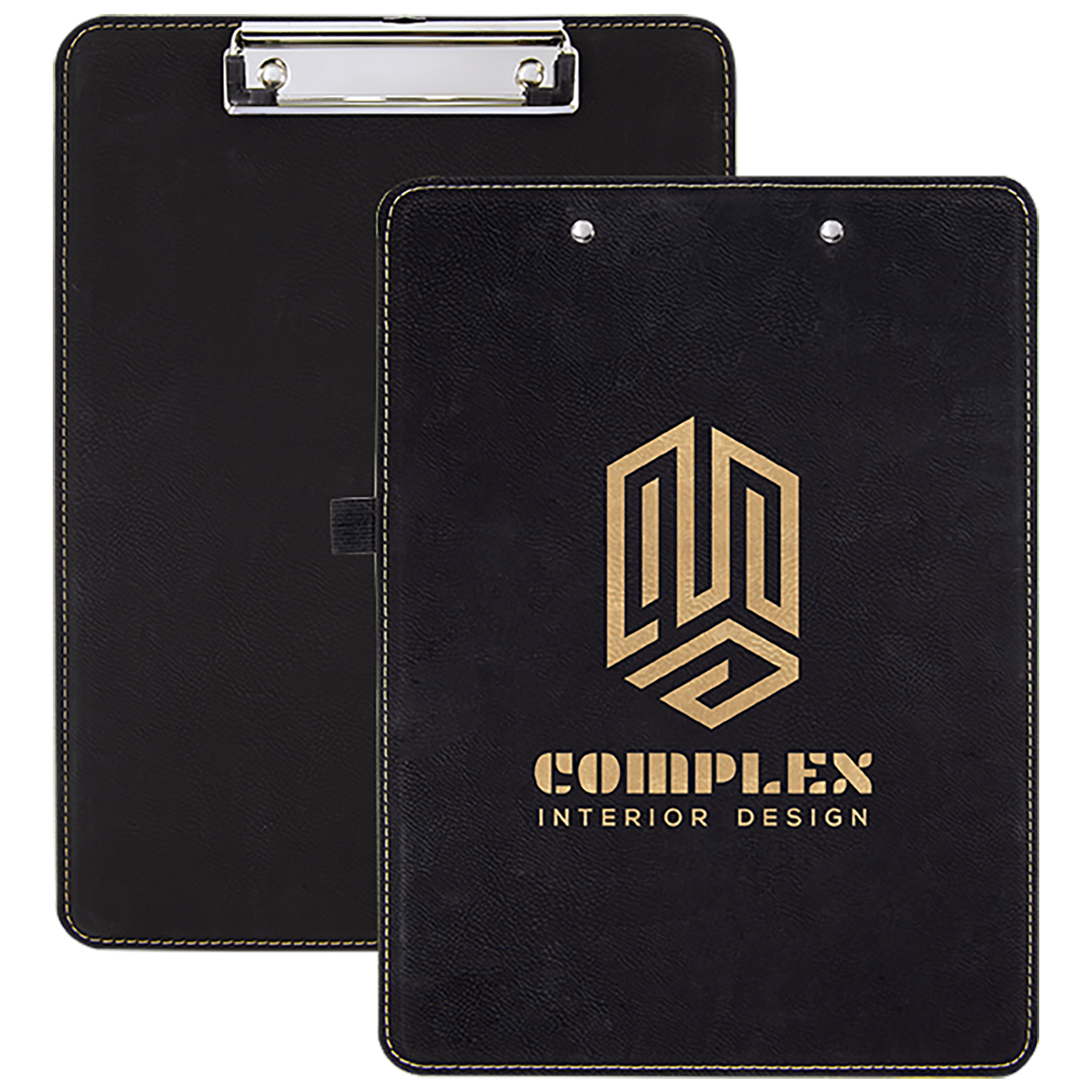 9 x 12.5 LEatherette Clipboard - Halstead