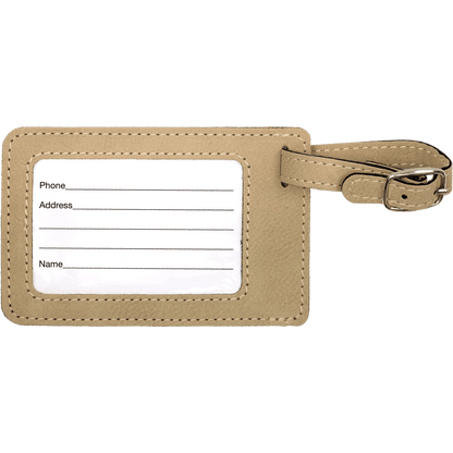 Leatherette Luggage/Bag Tag - Halstead