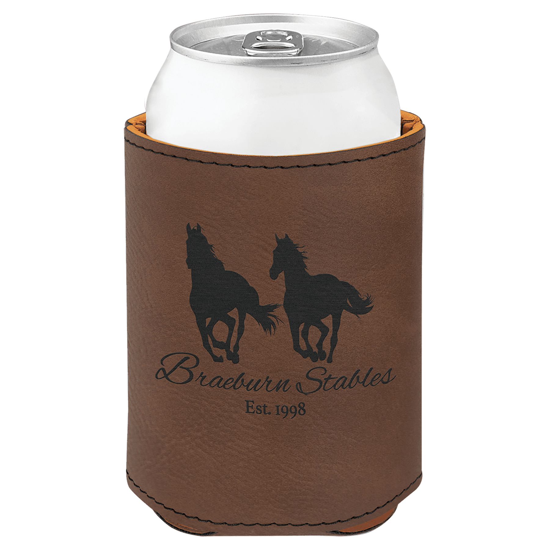 12oz Leatherette Beverage Holder - Halstead