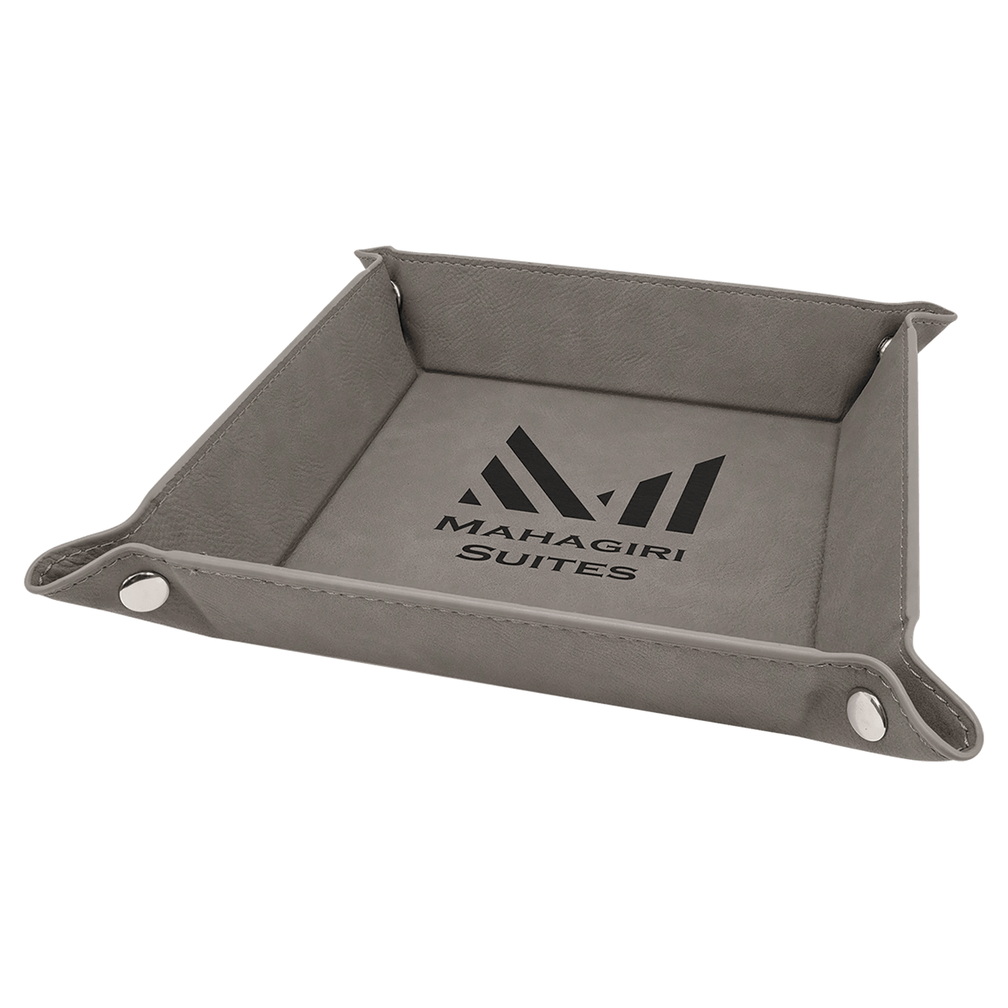 6x6 Leatherette Tray - Halstead