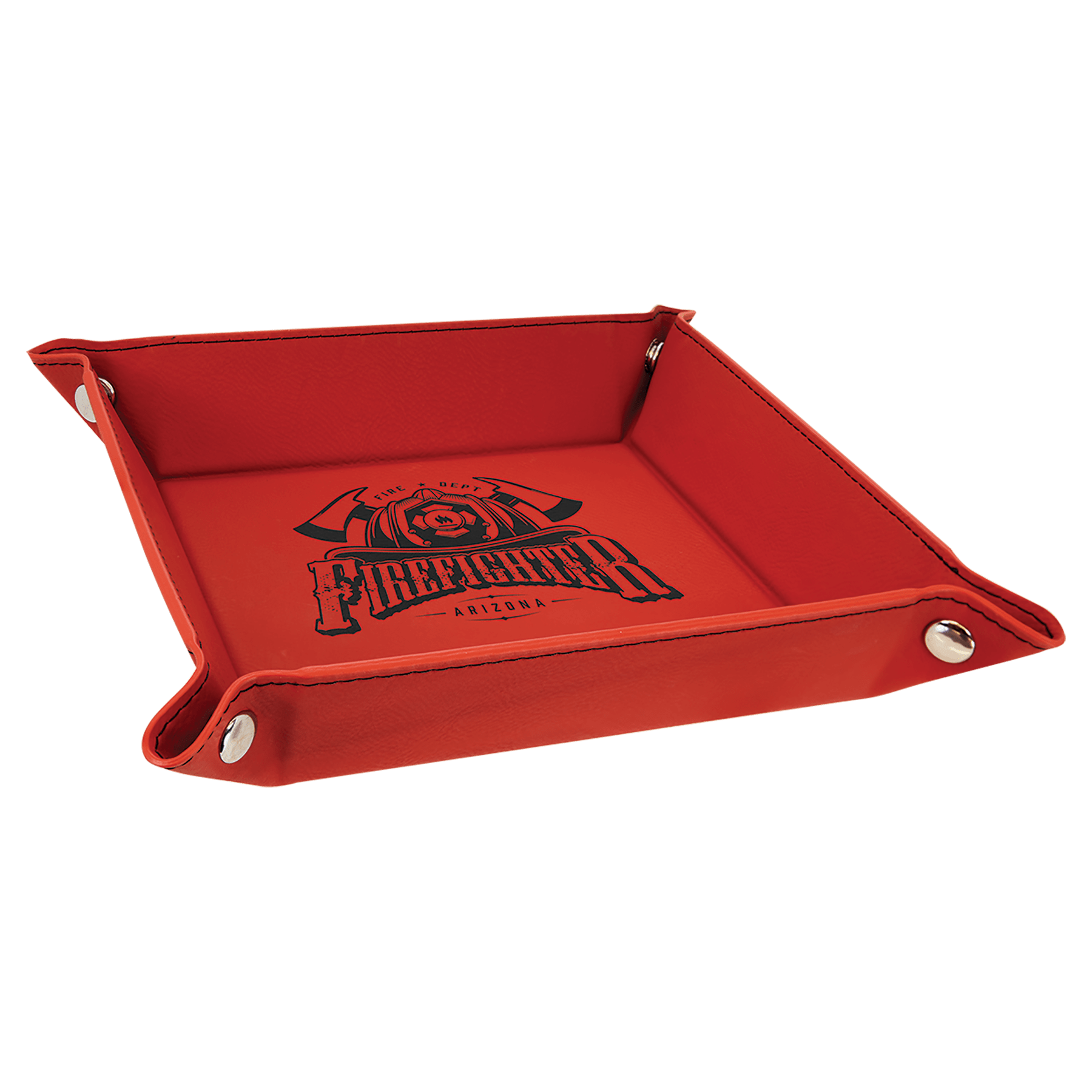 6x6 Leatherette Tray - Halstead