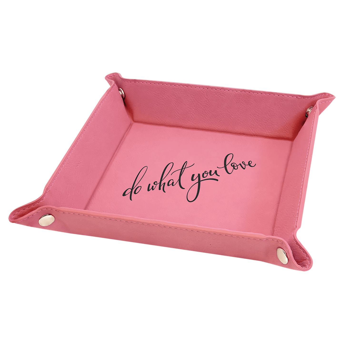 6x6 Leatherette Tray - Halstead