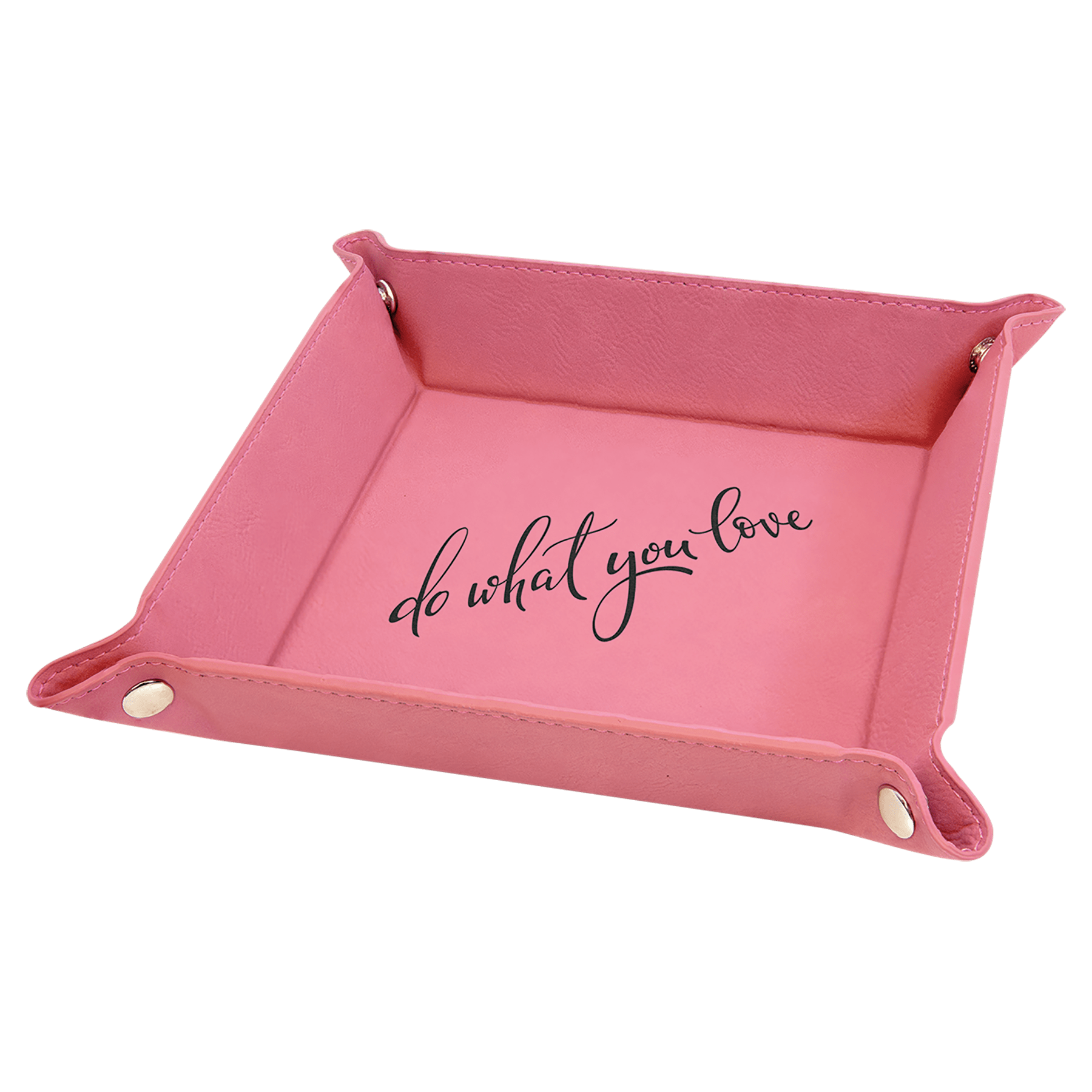 6x6 Leatherette Tray - Halstead