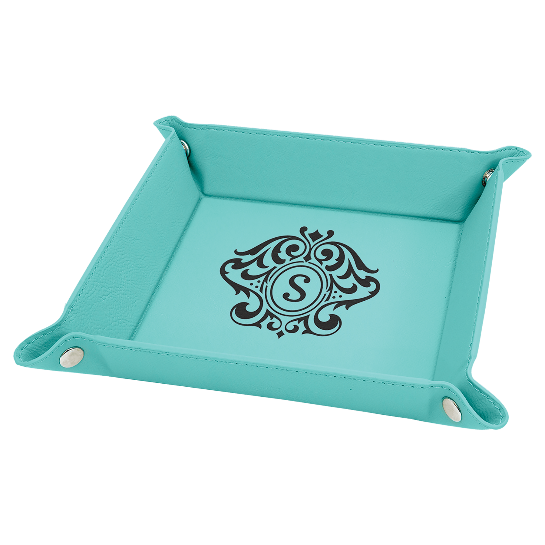 6x6 Leatherette Tray - Halstead