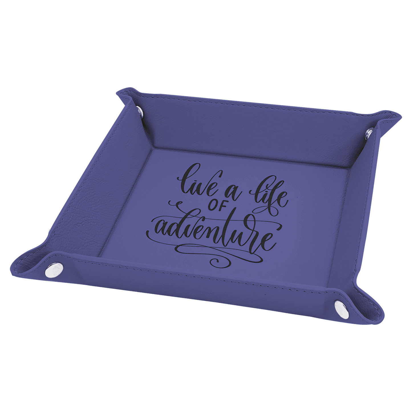 6x6 Leatherette Tray - Halstead