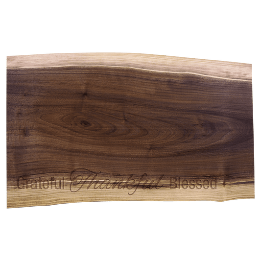 Black Walnut Charcuterie Board 20" x 12" - Halstead