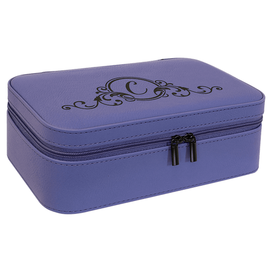 7.5" x 4.5" Leatherette Jewelery Box - Halstead