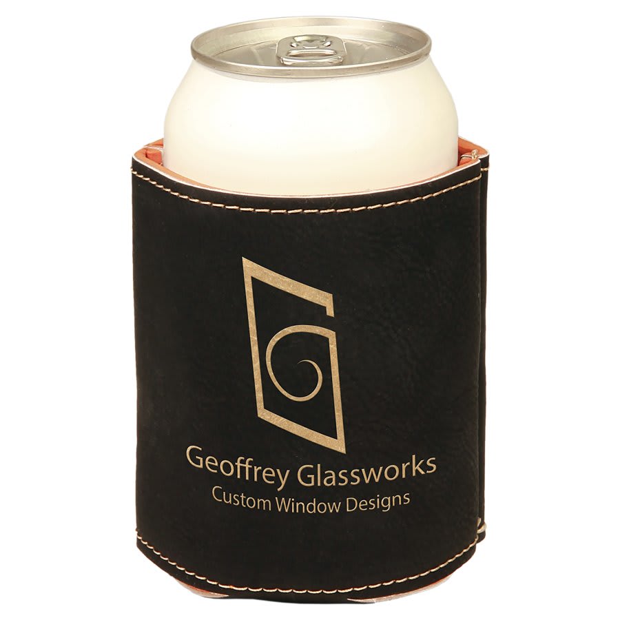 12oz Leatherette Beverage Holder - Halstead