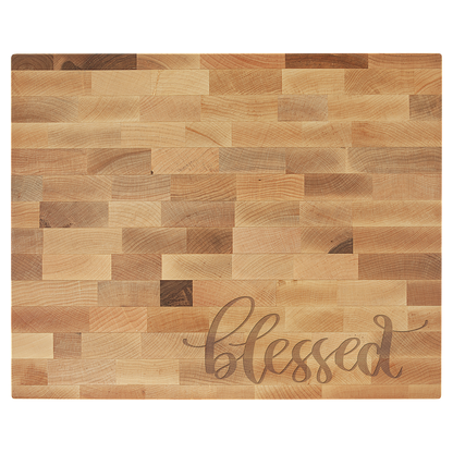 Maple Butcherblock Cutting Board 16" x 13" - Halstead