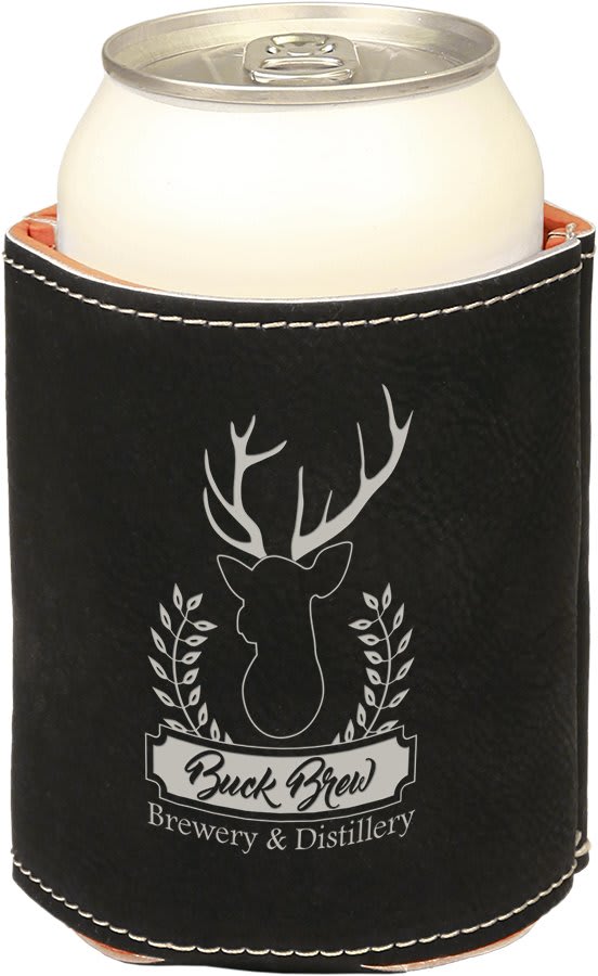 12oz Leatherette Beverage Holder - Halstead