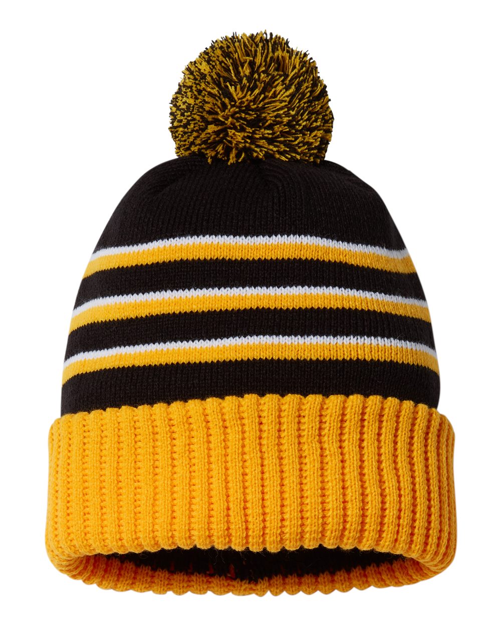 Richardson Stripe Pom Beanie - Halstead