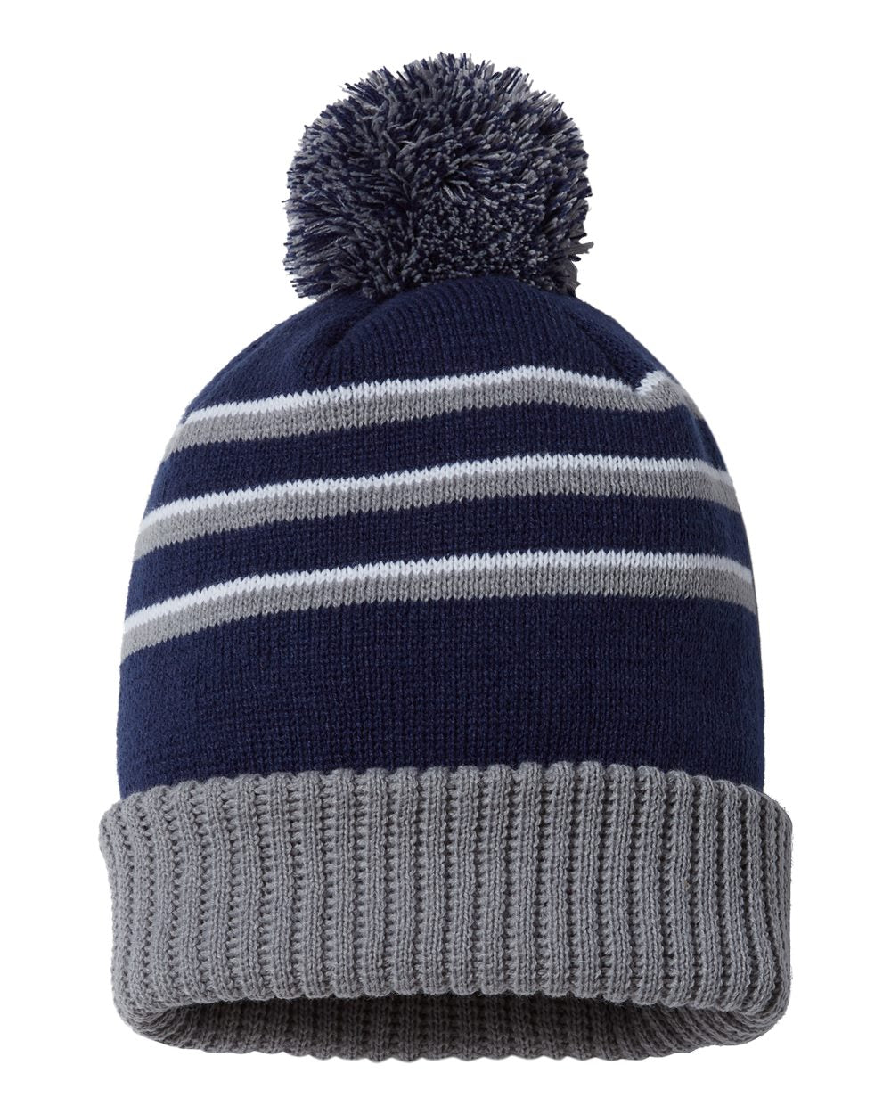 Richardson Stripe Pom Beanie - Halstead