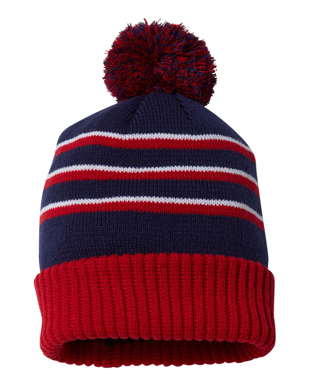 Richardson Stripe Pom Beanie - Halstead