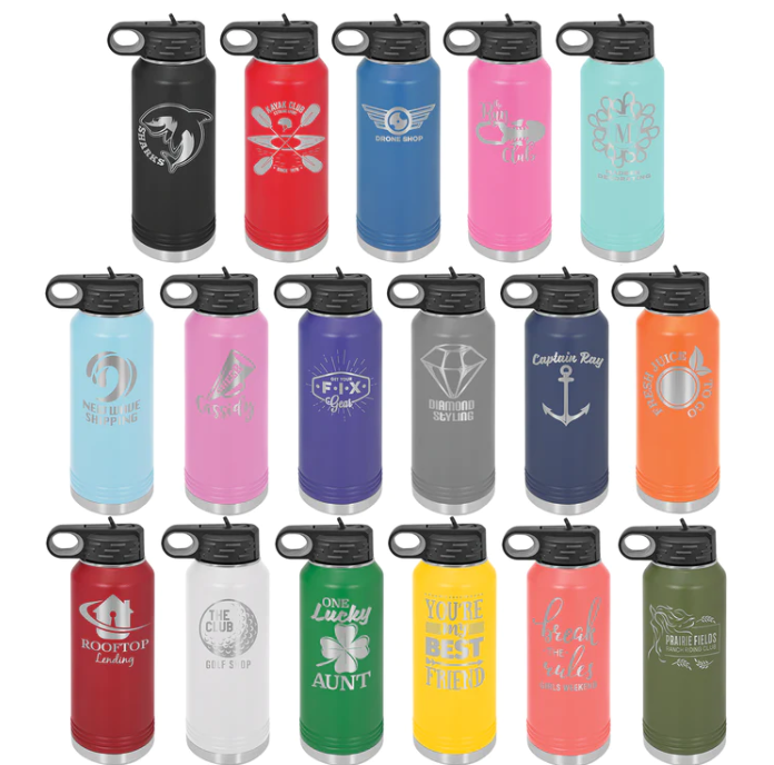 32oz Water Bottle - Halstead