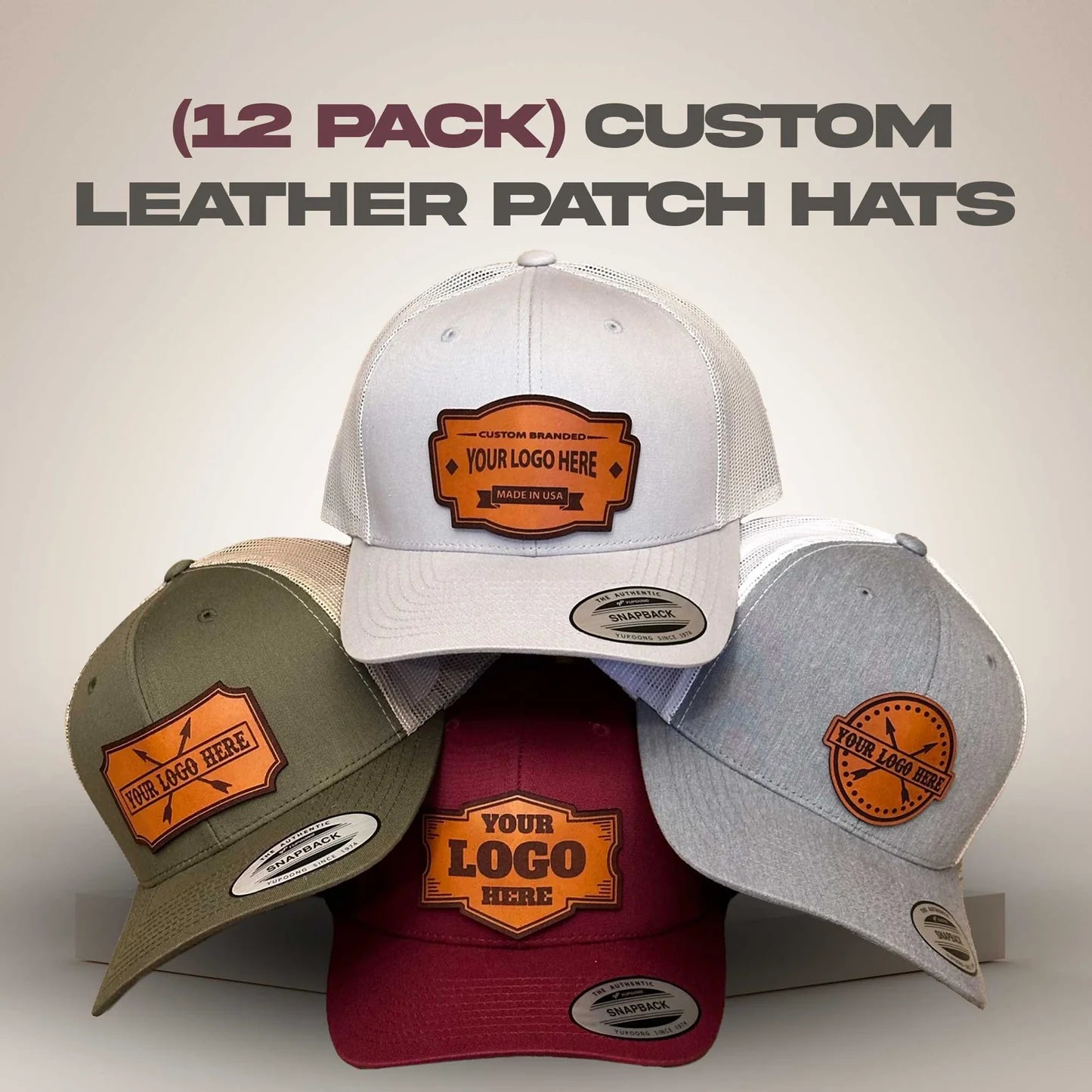 12 Pack of Richardson 112 Snapbacks - Halstead