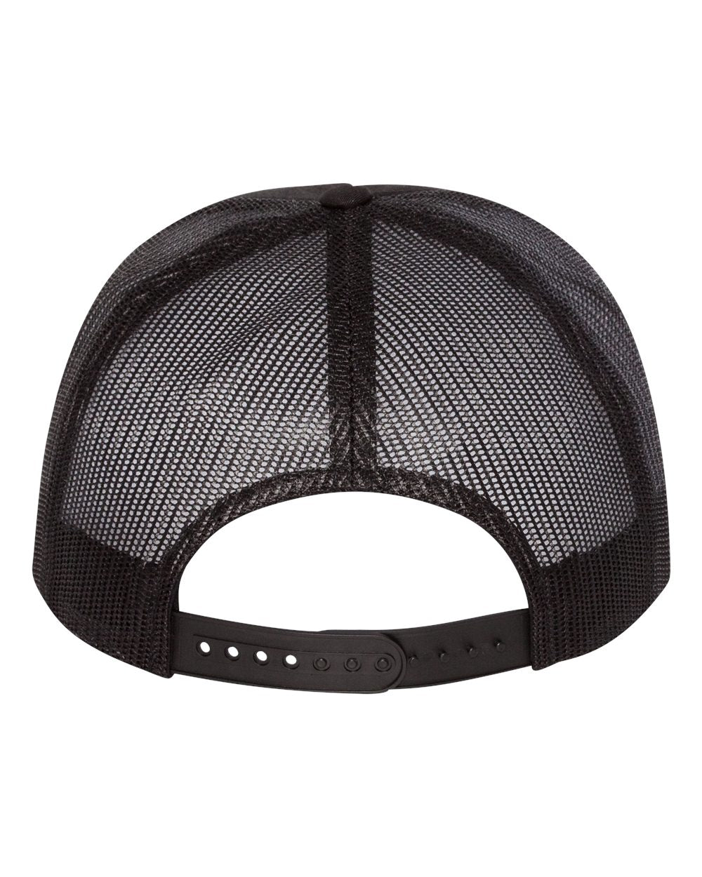 YP Classic 6006 Flat Bill Snapback Mesh Hat - Halstead