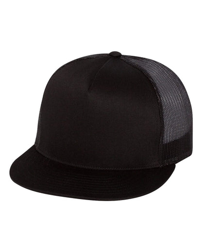 YP Classic 6006 Flat Bill Snapback Mesh Hat - Halstead