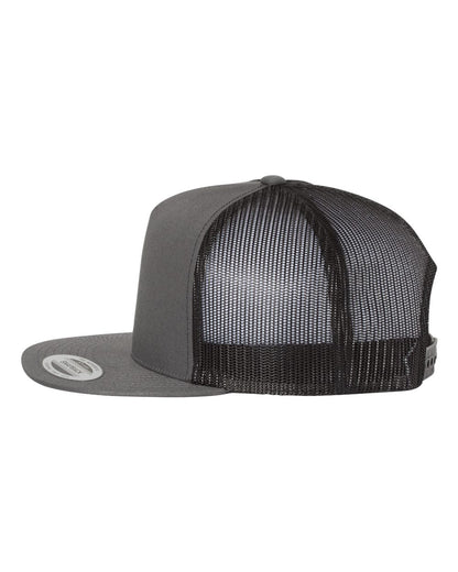 YP Classic 6006 Flat Bill Snapback Mesh Hat - Halstead