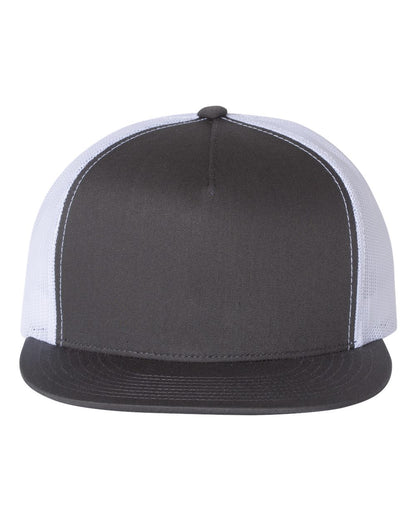 YP Classic 6006 Flat Bill Snapback Mesh Hat - Halstead