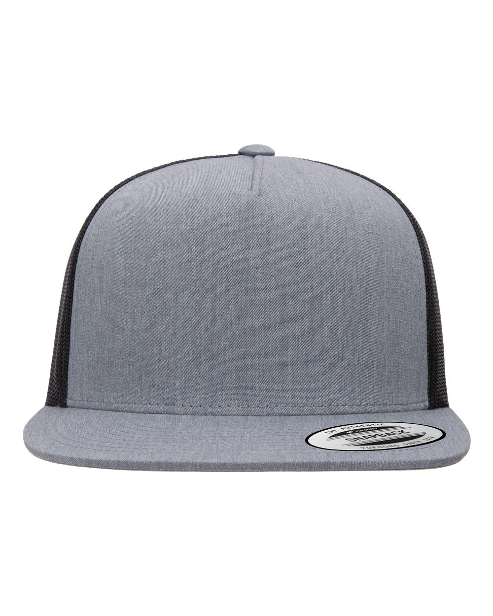 YP Classic 6006 Flat Bill Snapback Mesh Hat - Halstead