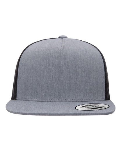 YP Classic 6006 Flat Bill Snapback Mesh Hat - Halstead