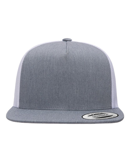 YP Classic 6006 Flat Bill Snapback Mesh Hat - Halstead