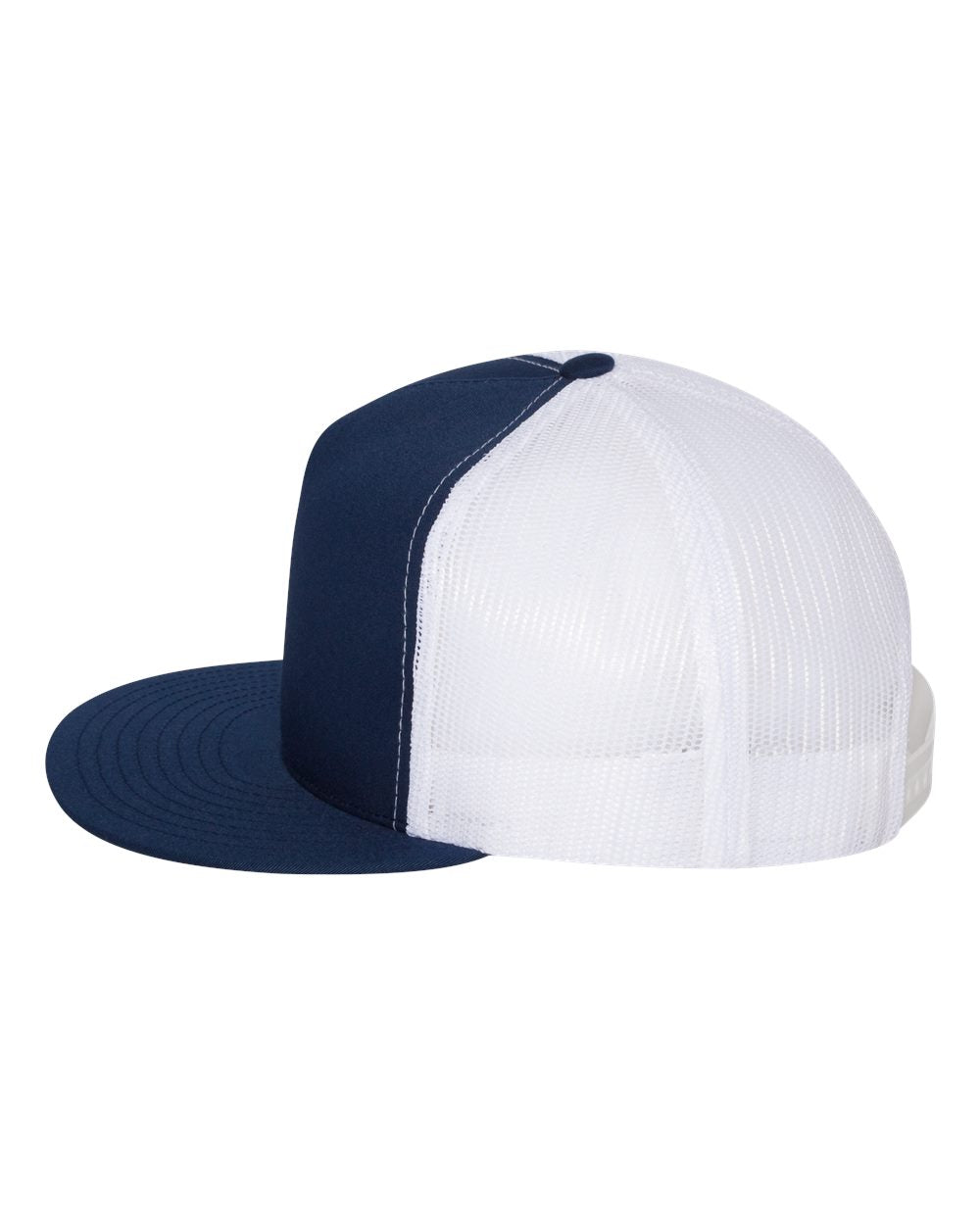 YP Classic 6006 Flat Bill Snapback Mesh Hat - Halstead