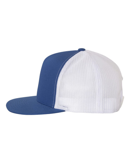 YP Classic 6006 Flat Bill Snapback Mesh Hat - Halstead