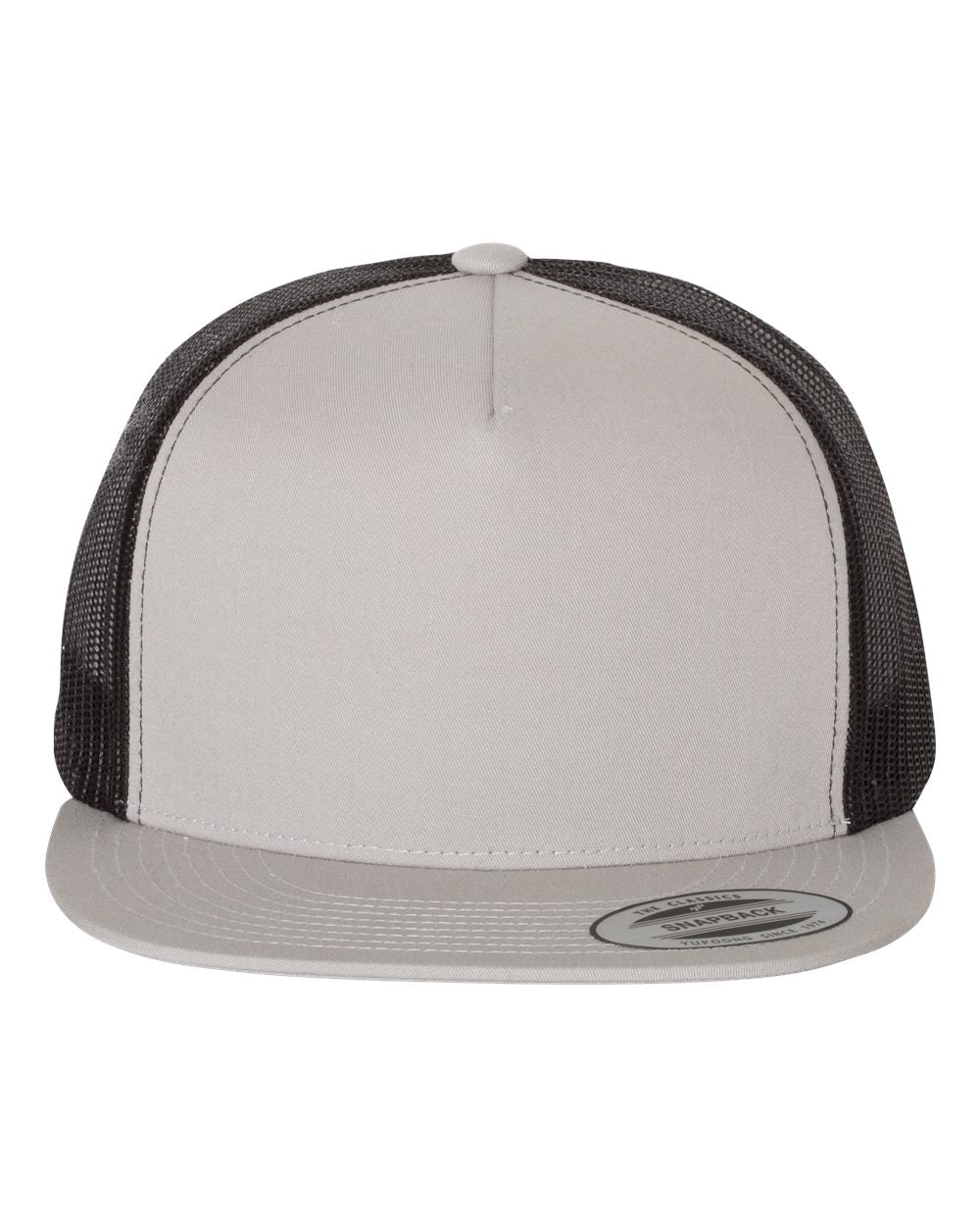 YP Classic 6006 Flat Bill Snapback Mesh Hat - Halstead