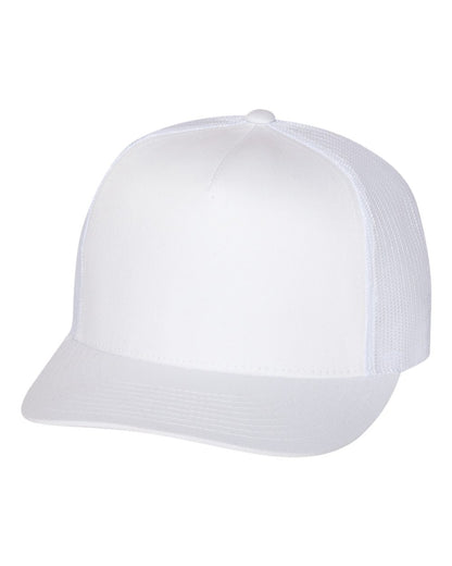 YP Classic 6006 Flat Bill Snapback Mesh Hat - Halstead