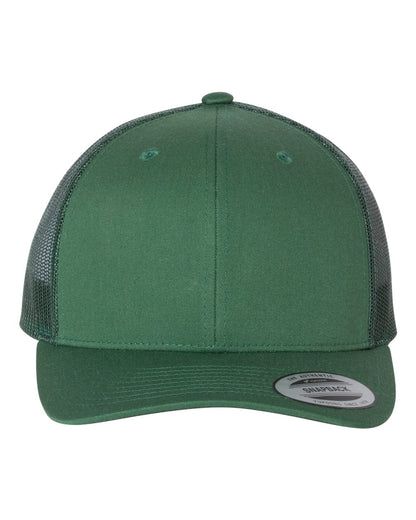 YP Classic 6606 Curved Bill Snapback Mesh Hat - Halstead