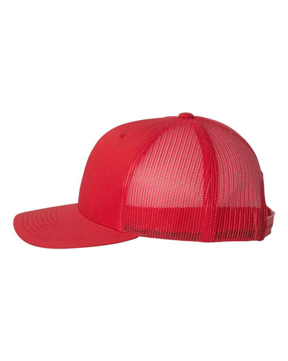 YP Classic 6606 Curved Bill Snapback Mesh Hat - Halstead