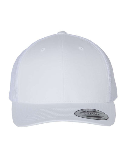 YP Classic 6606 Curved Bill Snapback Mesh Hat - Halstead